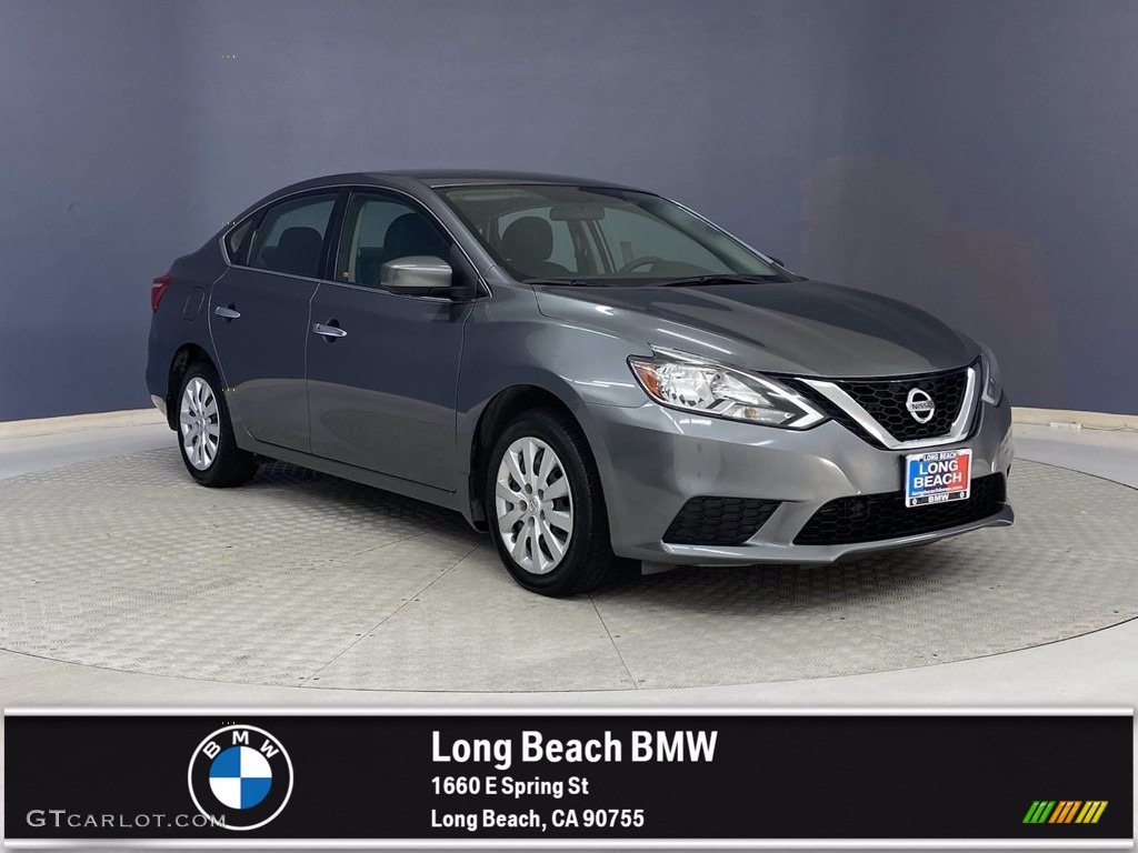 Gun Metallic Nissan Sentra