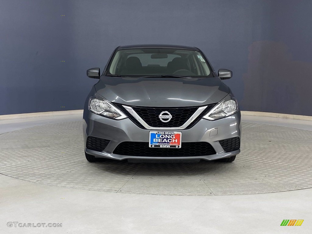 2016 Sentra SV - Gun Metallic / Charcoal photo #2