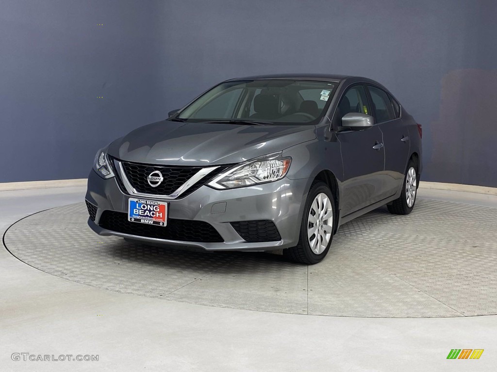 2016 Sentra SV - Gun Metallic / Charcoal photo #3