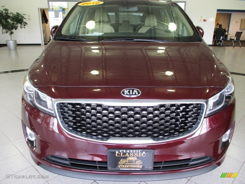 2016 Sedona EX - Venetian Red / Camel photo #2