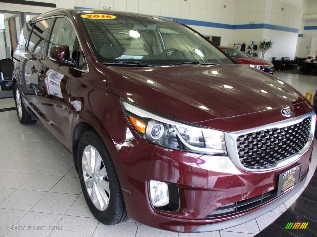 2016 Sedona EX - Venetian Red / Camel photo #3