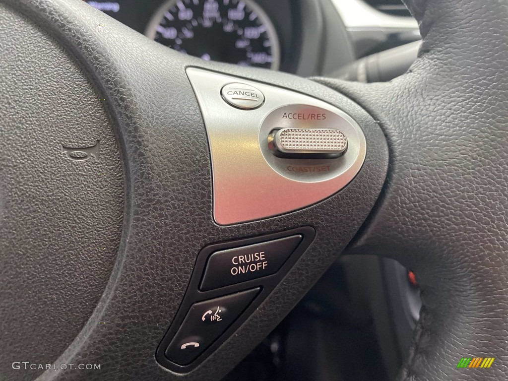 2016 Nissan Sentra SV Charcoal Steering Wheel Photo #141978911