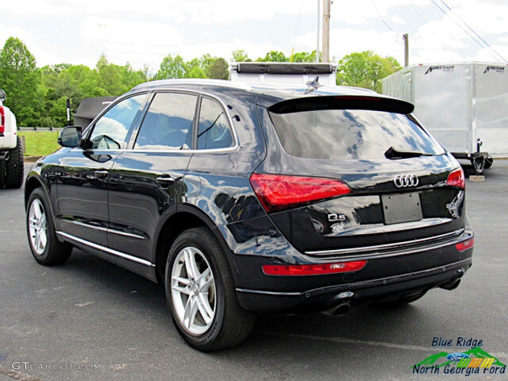 2015 Q5 2.0 TFSI Premium Plus quattro - Scuba Blue Metallic / Chestnut Brown photo #3