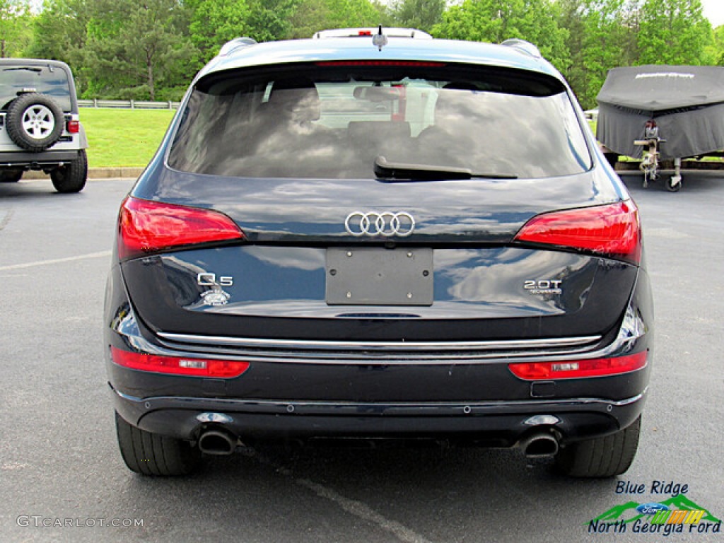 2015 Q5 2.0 TFSI Premium Plus quattro - Scuba Blue Metallic / Chestnut Brown photo #4