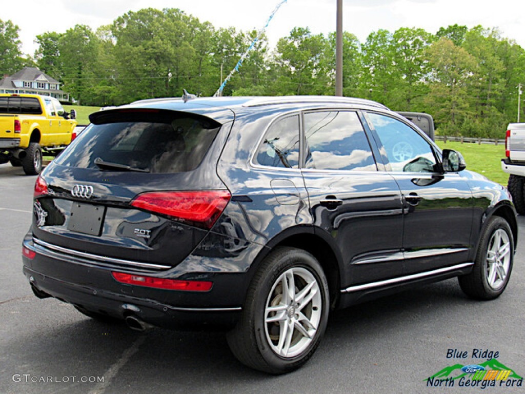 2015 Q5 2.0 TFSI Premium Plus quattro - Scuba Blue Metallic / Chestnut Brown photo #5