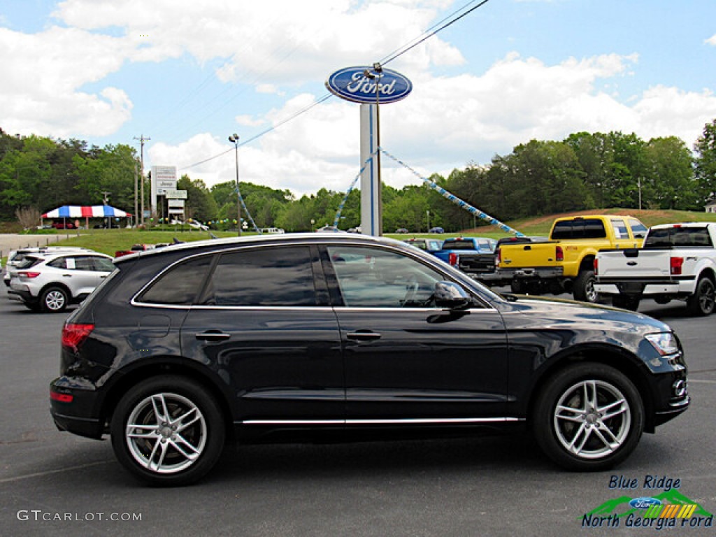 2015 Q5 2.0 TFSI Premium Plus quattro - Scuba Blue Metallic / Chestnut Brown photo #6