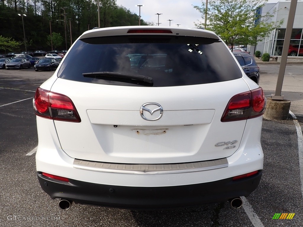 2015 CX-9 Touring AWD - Crystal White Pearl Mica / Sand photo #3