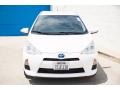 2013 Super White Toyota Prius c Hybrid Two  photo #7