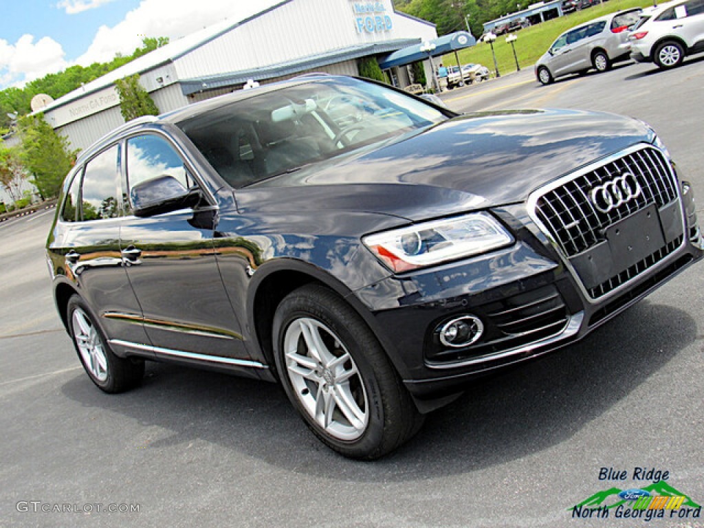 2015 Q5 2.0 TFSI Premium Plus quattro - Scuba Blue Metallic / Chestnut Brown photo #26