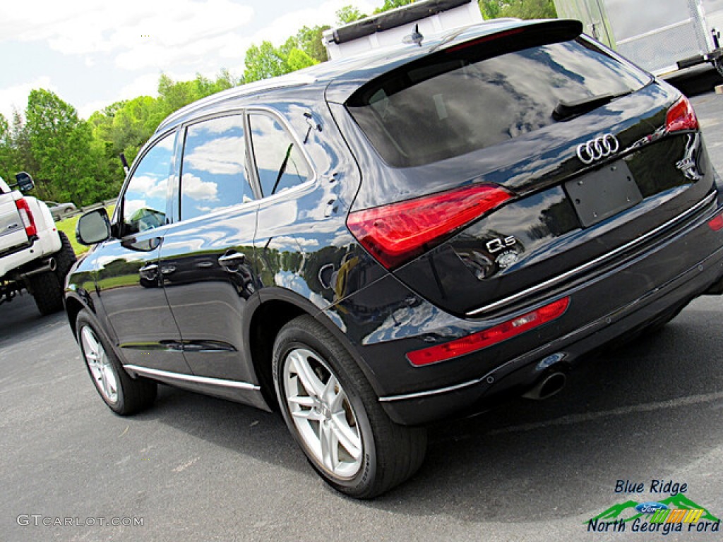 2015 Q5 2.0 TFSI Premium Plus quattro - Scuba Blue Metallic / Chestnut Brown photo #28