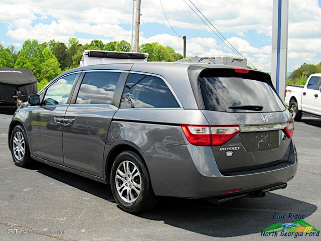 2012 Odyssey EX-L - Smoky Topaz Metallic / Truffle photo #3