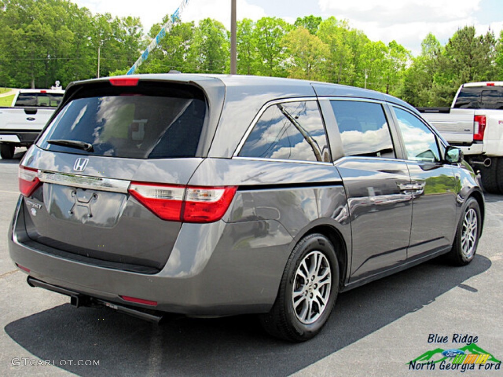 2012 Odyssey EX-L - Smoky Topaz Metallic / Truffle photo #5