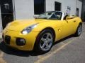 2008 Mean Yellow Pontiac Solstice GXP Roadster  photo #1