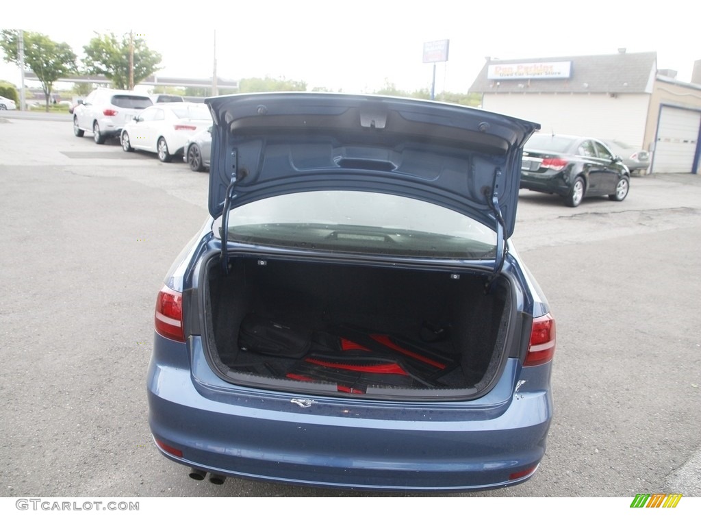 2017 Jetta S - Silk Blue Metallic / Titan Black photo #13