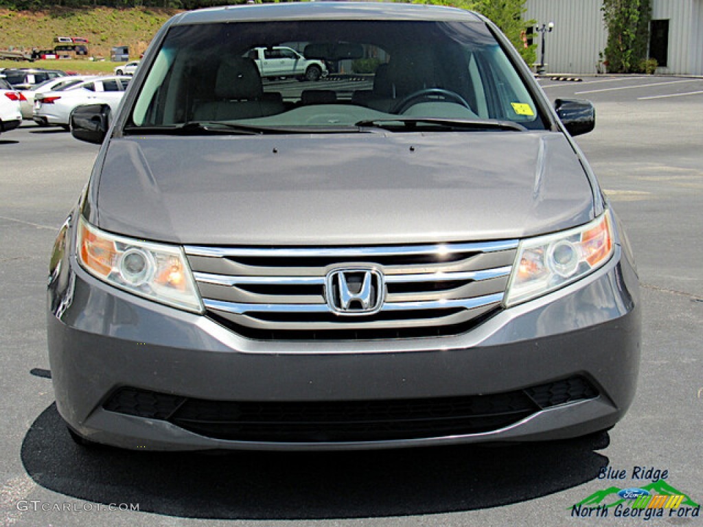 2012 Odyssey EX-L - Smoky Topaz Metallic / Truffle photo #8