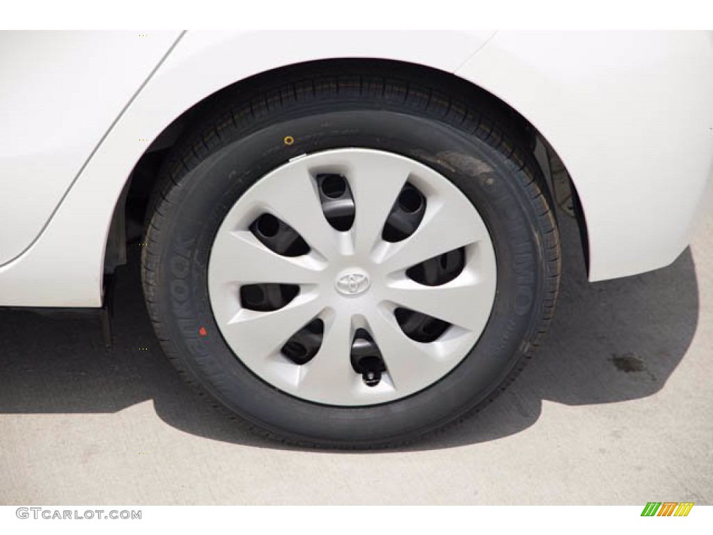 2013 Prius c Hybrid Two - Super White / Light Blue Gray/Black photo #28