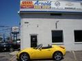 2008 Mean Yellow Pontiac Solstice GXP Roadster  photo #3