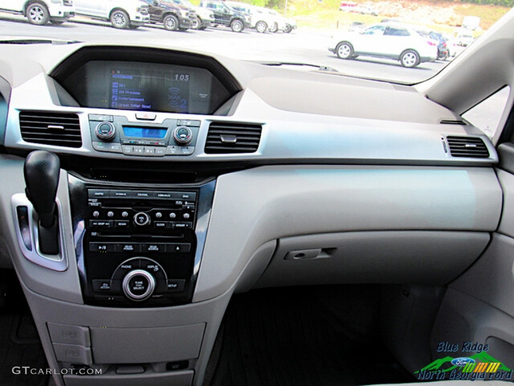 2012 Odyssey EX-L - Smoky Topaz Metallic / Truffle photo #17