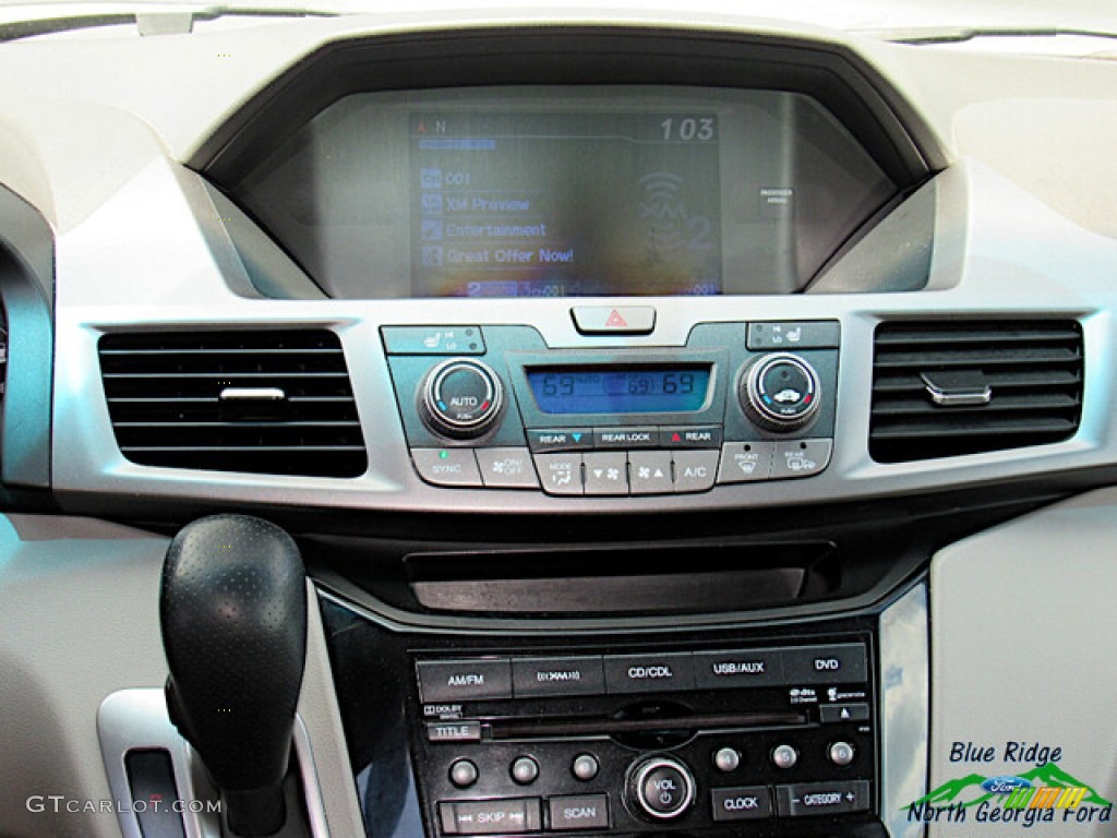 2012 Odyssey EX-L - Smoky Topaz Metallic / Truffle photo #19