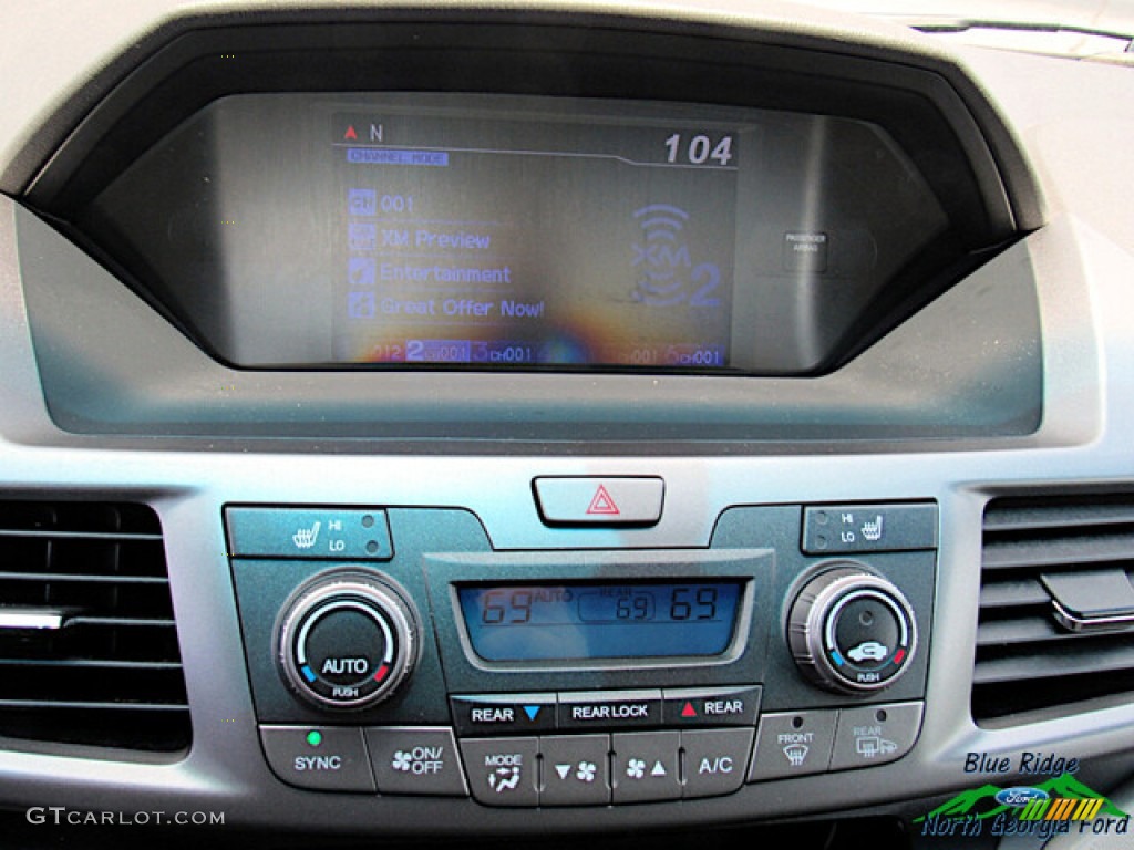 2012 Odyssey EX-L - Smoky Topaz Metallic / Truffle photo #21