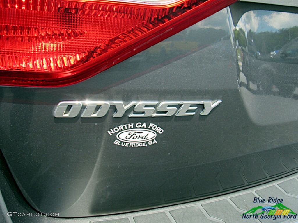2012 Odyssey EX-L - Smoky Topaz Metallic / Truffle photo #30