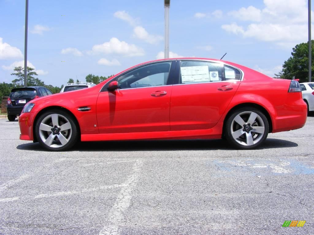 2009 G8 GT - Liquid Red / Onyx photo #5