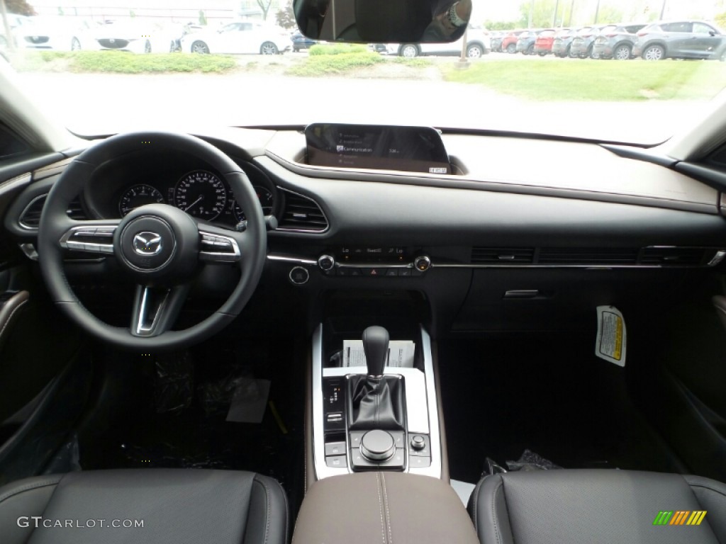 2021 Mazda CX-30 Turbo Premium Plus AWD Black Dashboard Photo #141983705