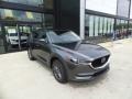 2021 Machine Gray Metallic Mazda CX-5 Touring AWD  photo #1