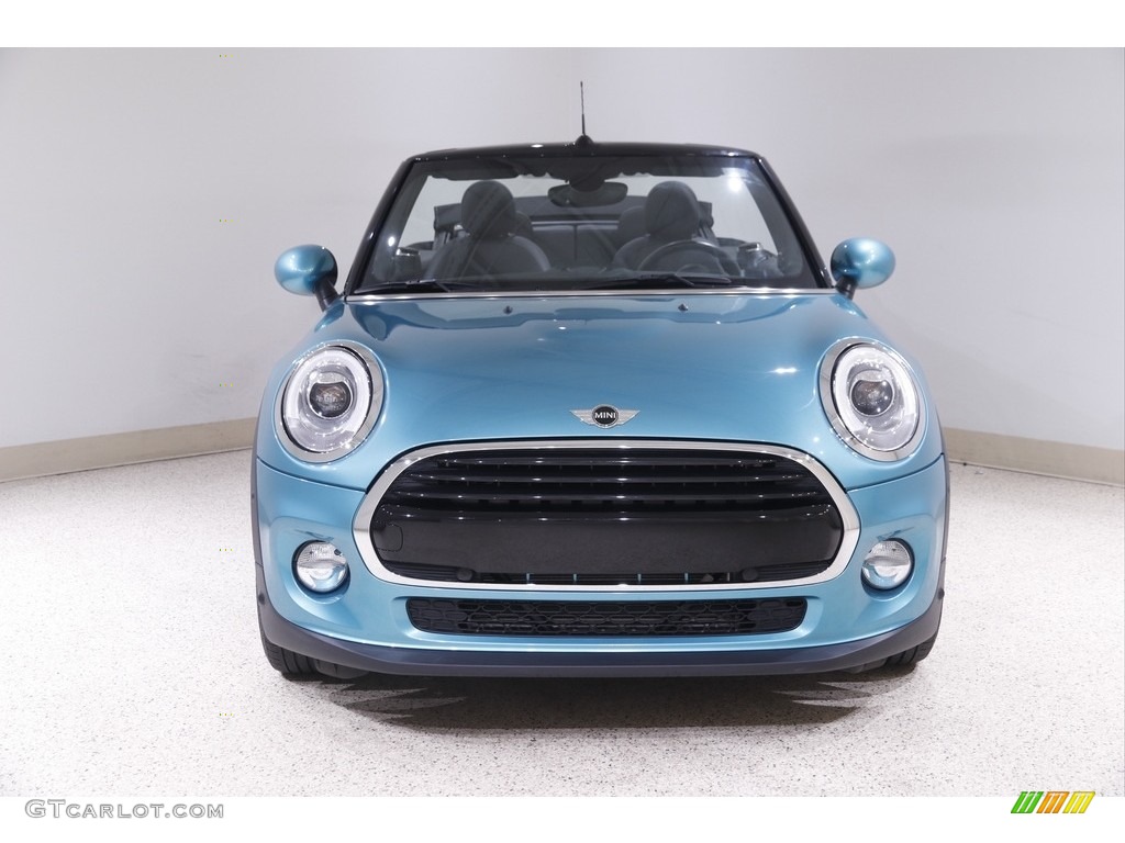2018 Convertible Cooper - Caribbean Aqua Metallic / Carbon Black photo #2