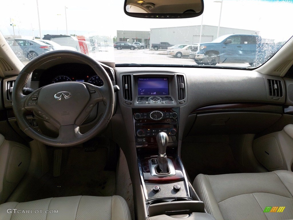 2013 G 37 Journey Sedan - Moonlight White / Stone photo #5
