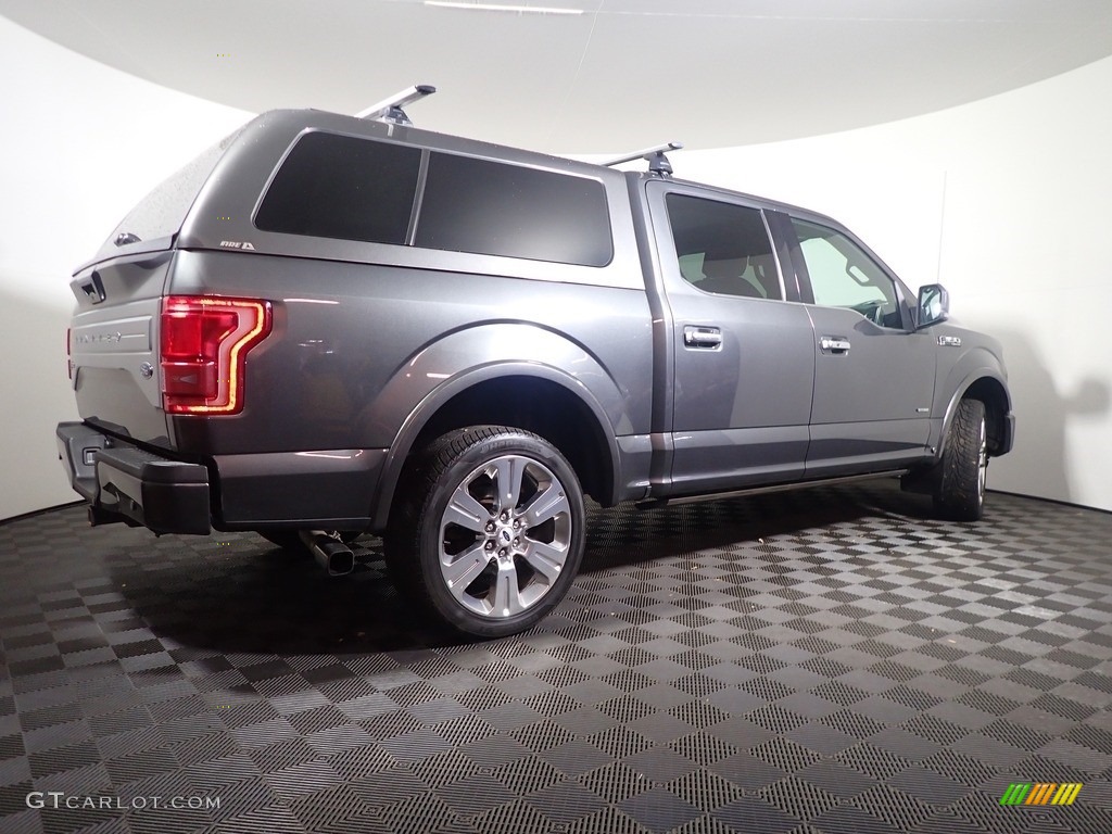 2016 F150 Limited SuperCrew 4x4 - Lithium Gray / Limited Mojave photo #19