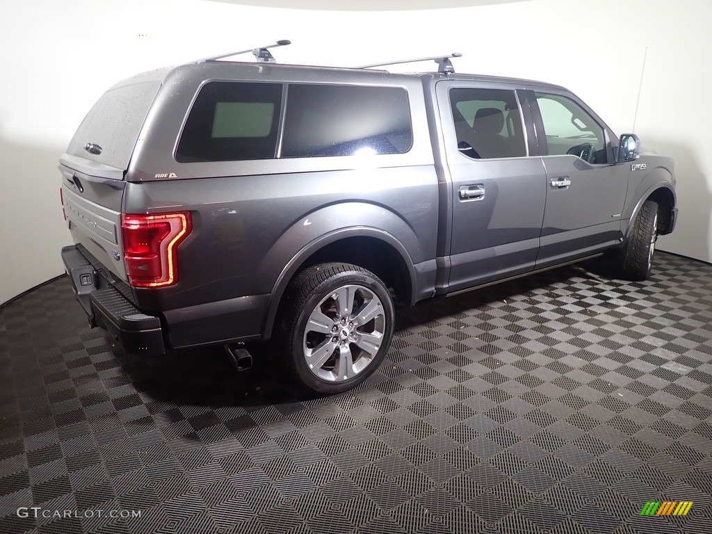 2016 F150 Limited SuperCrew 4x4 - Lithium Gray / Limited Mojave photo #20