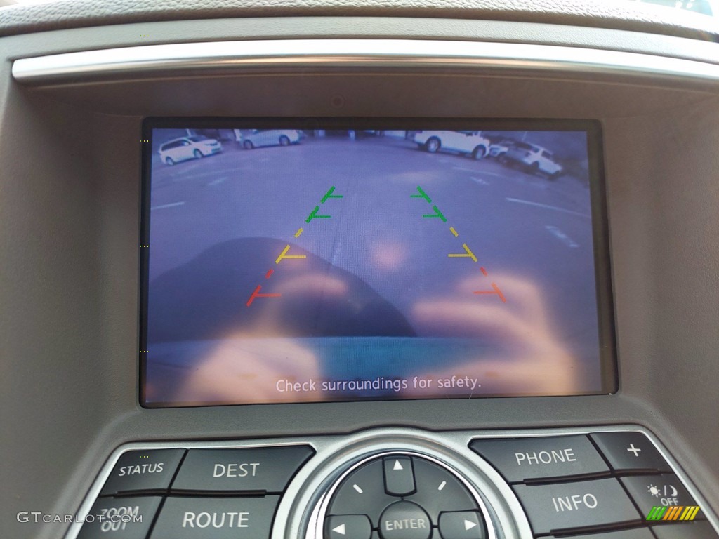 2013 G 37 Journey Sedan - Moonlight White / Stone photo #21