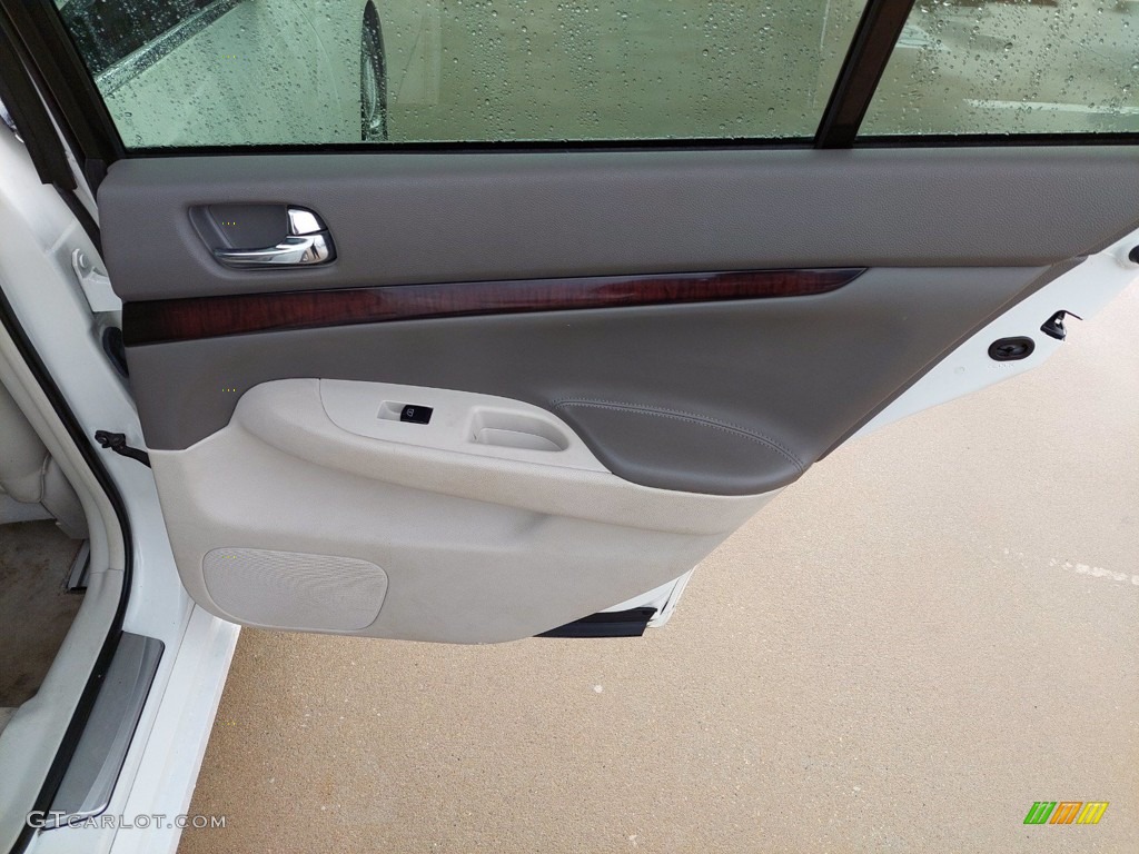 2013 G 37 Journey Sedan - Moonlight White / Stone photo #24