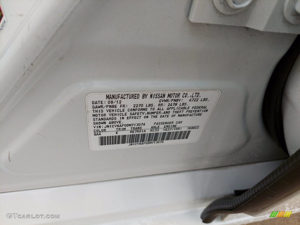 2013 G 37 Journey Sedan - Moonlight White / Stone photo #30