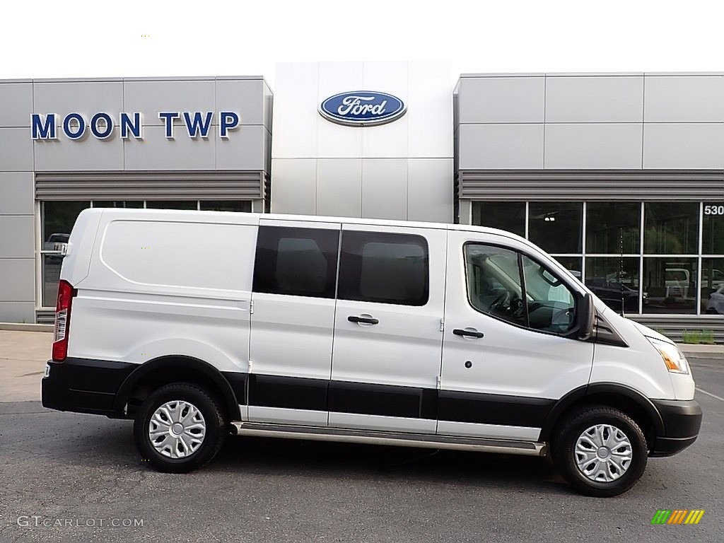 2019 Transit Van 250 LR Regular - Oxford White / Charcoal black photo #1