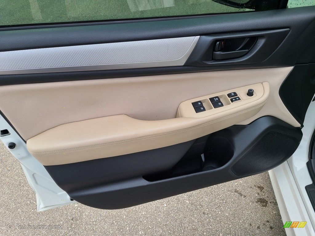 2015 Subaru Legacy 2.5i Warm Ivory Door Panel Photo #141985391