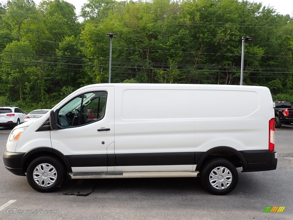 2019 Transit Van 250 LR Regular - Oxford White / Charcoal black photo #5