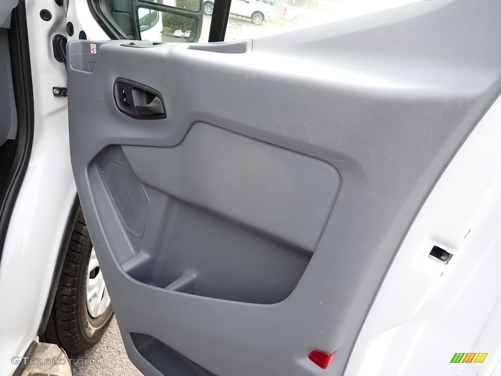 2019 Transit Van 250 LR Regular - Oxford White / Charcoal black photo #13