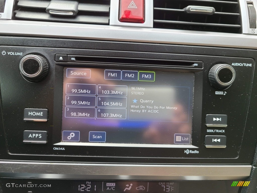 2015 Subaru Legacy 2.5i Controls Photo #141985649