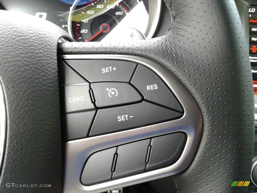 2021 Dodge Charger Scat Pack Black Steering Wheel Photo #141986135
