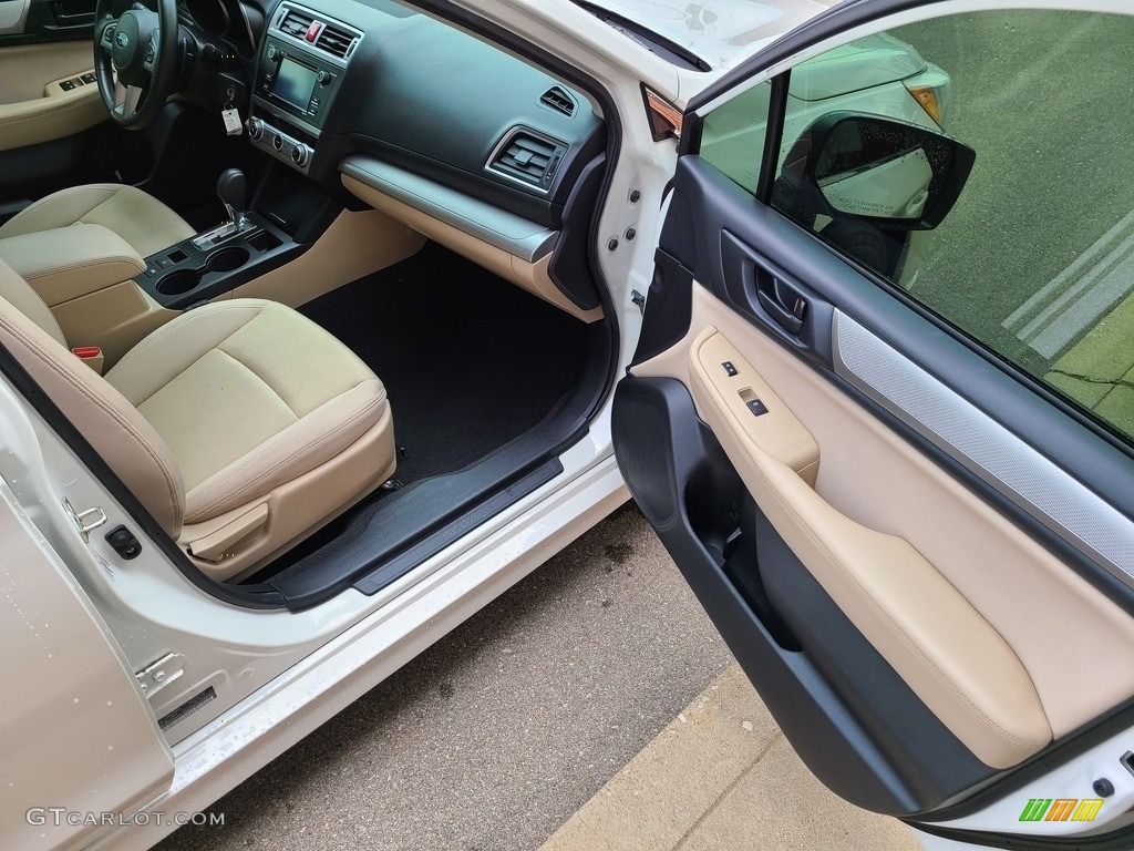 2015 Subaru Legacy 2.5i Warm Ivory Door Panel Photo #141986183