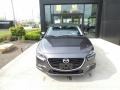 2018 Machine Gray Metallic Mazda MAZDA3 Grand Touring 5 Door  photo #2