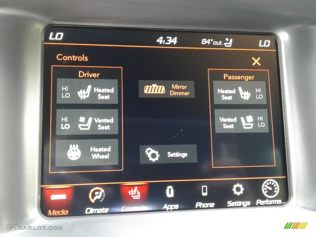 2021 Dodge Charger Scat Pack Controls Photo #141986216