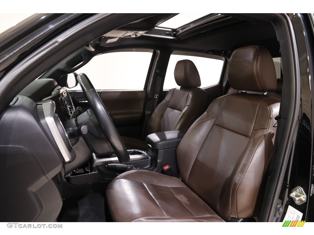 Limited Hickory Interior 2016 Toyota Tacoma Limited Double Cab 4x4 Photo #141986221