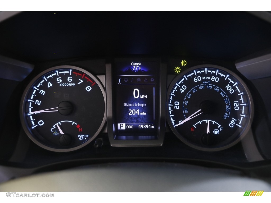 2016 Toyota Tacoma Limited Double Cab 4x4 Gauges Photo #141986282