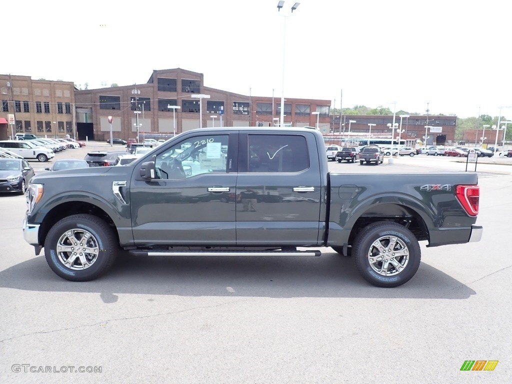 2021 F150 XLT SuperCrew 4x4 - Guard / Black photo #7