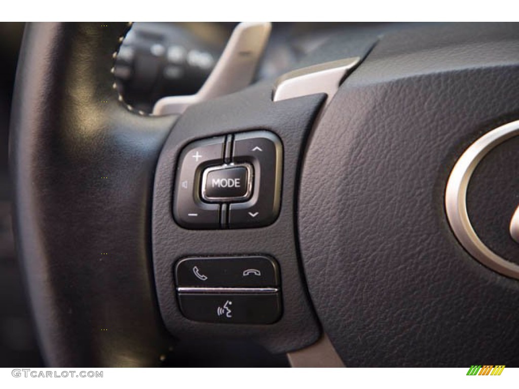 2018 Lexus NX 300 Black Steering Wheel Photo #141986825