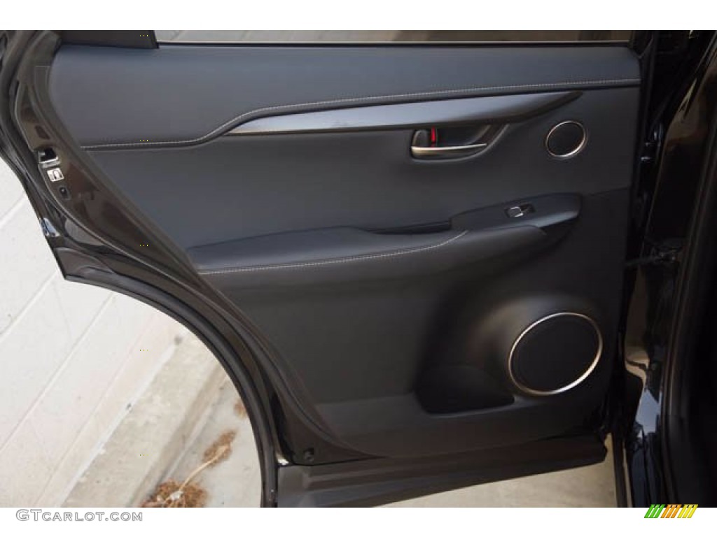 2018 Lexus NX 300 Black Door Panel Photo #141987113