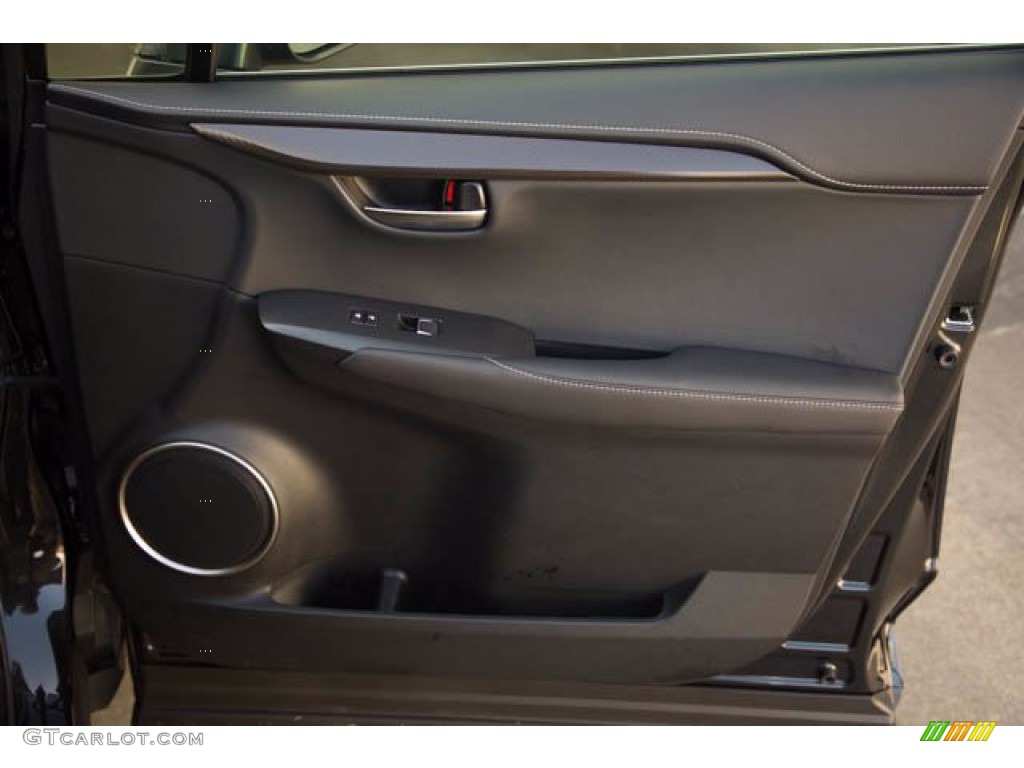 2018 Lexus NX 300 Black Door Panel Photo #141987146